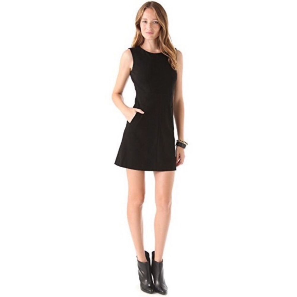 Diane von Furstenberg Carpreena Navy Mini Dress